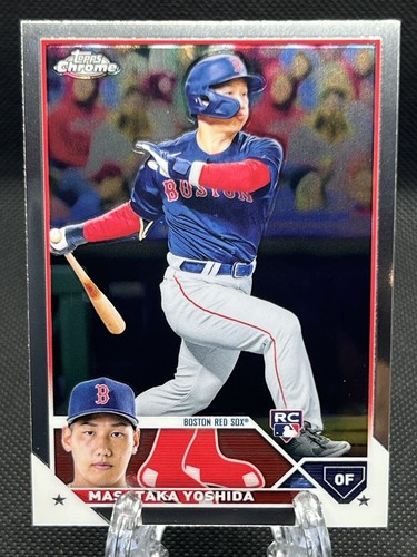 2023 Topps Chrome Masataka Yoshida Rookie Card RC #167 Red Sox