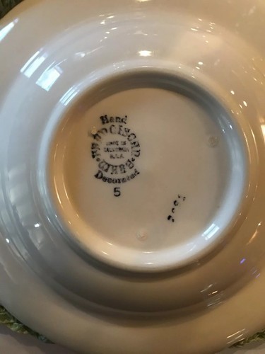 Franciscan Desert Rose Bowls Rimmed Salad Soup 8 1/2