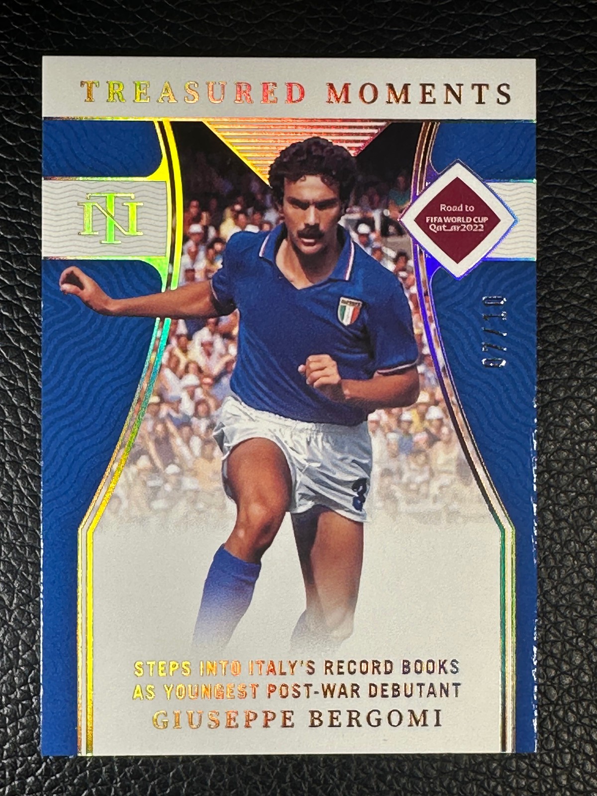 2022 National Treasures FIFA Treasured Moments #175 Giuseppe Bergomi 7/10