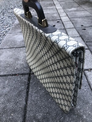 Rare! Gucci Vintage Briefcase,Excellent Condition, Free Shipping