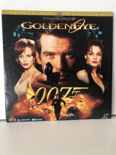 James Bond Golden Eye 007 Letter Box THX Edition Laserdisc James Bond Golden Eye 007 Letter Box THX Edition Laserdisc