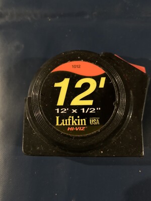 Lufkin 1012 1/2 x 12 Hi -Viz tape Measure.  USED