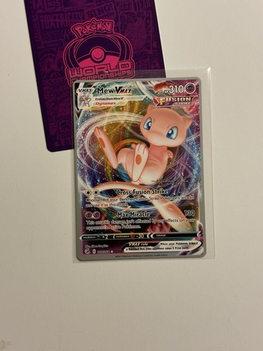 Mew Vmax 114/264 2022 Pokemon World Championships Fusion