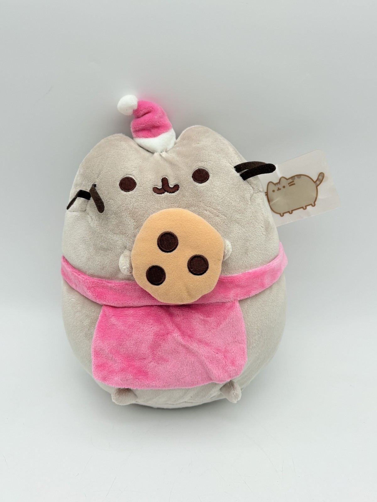 Pusheen Plush Cat Holiday Cookie Chocolate Chip Pink Apron Limited Release