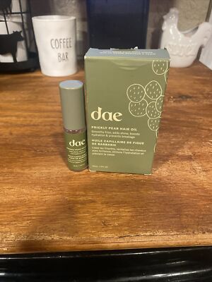 Dae Prickly Pear Hair Oil Fresh Scent 1.7 oz 50ml + .6 Oz Dae Hair Oil