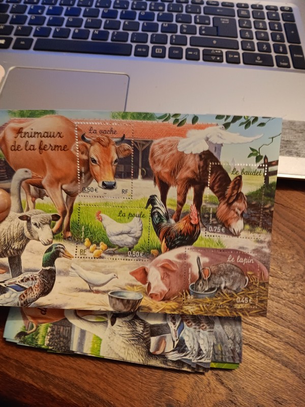 Bloc Feuillet Bf69 - Nature De France - Animaux De La Ferme - 2004 Neuf**