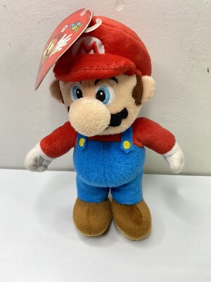 Super Mario Plish 10  2010 Tag Attached Nintendo original Mario HG2