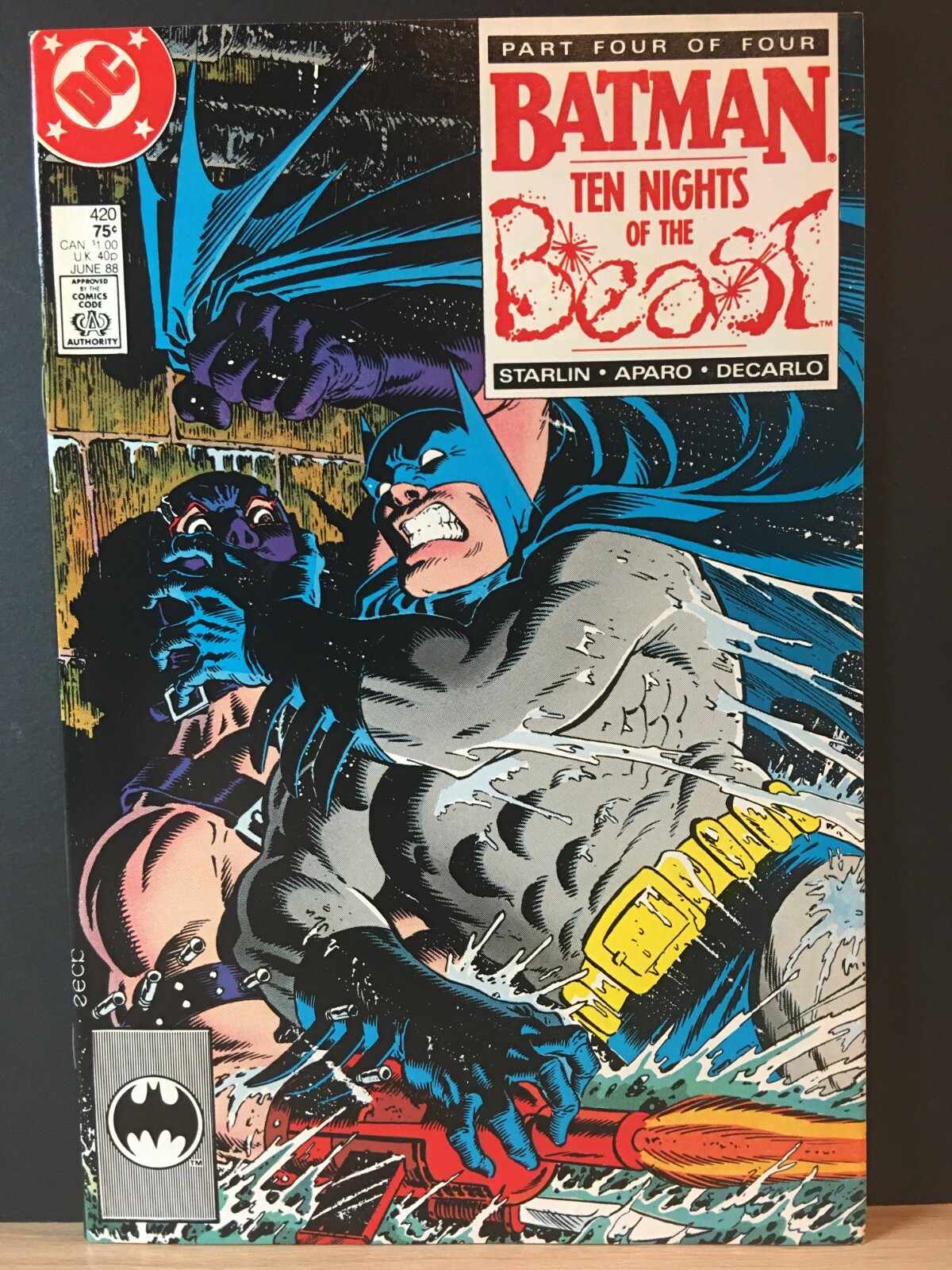 Batman #420 NM- Ten Nights of the Beast ! Modern Age Comic