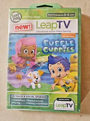 Leap TV Bubble Guppies 3-5 Years Active Video Science & Social Studies Leap Frog