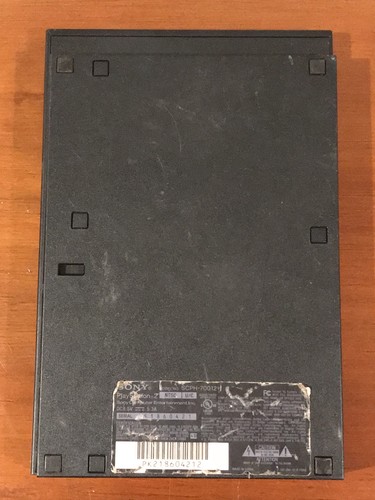 Sony PlayStation 2 Slim Charcoal Black Console SCPH-70012 UNTESTED Console Only!
