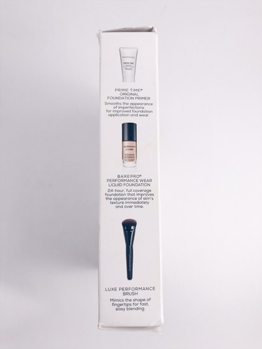 BAREMINERALS Discover Bare Pro 3 Pc Liquid Foundation Kit in Warm Neutral 12