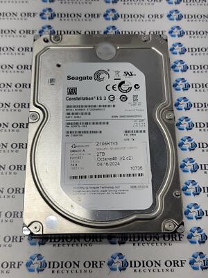 SEAGATE 2TB 3.5'' SATA HDD 7200 RPM ST2000NM0033-9ZM175, GRADE A SKU 2920