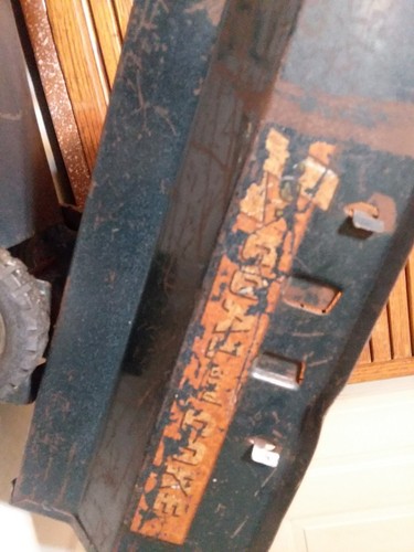 Buddy L #809 Coal and Coke Dump Truck Rider