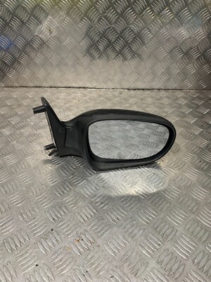2003 FORD GALAXY DRIVER SIDE RIGHT WING MIRROR BLACK 010414