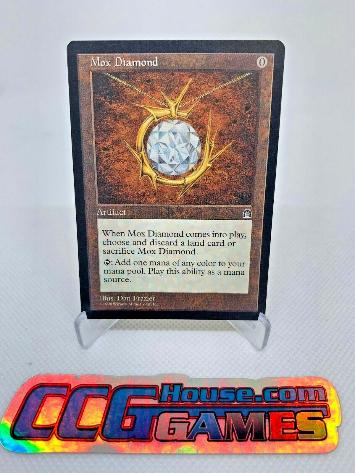 Mox Diamond (A) NM/M - Stronghold Magic the Gathering MTG