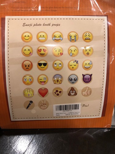 Party DIY Photo Booth Props Mask On A Stick Mustache Happy Birthday Party Decor