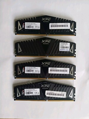 ADATA XPG 32GB (4x8GB) DDR4-2400 CL16 (AX4U2400W8G16-BBZ) Desktop Memory RAM