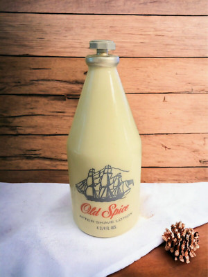 Vintage Classic Shulton Old Spice After Shave Large 4 3/4 FL OZ Mostly Unused