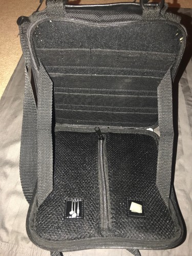 Nintendo DS Travel Soft Sided Carry Case Bag Blue Multiple Pockets