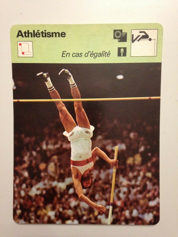 Carte Editions Rencontre 1978 / Athletisme - Gunther Lohre J.O Montreal 