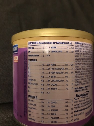 New ENFAMIL Premium Gentlease Formula Milk Based w Iron NON-GMO 8 oz Ex 07/01/19