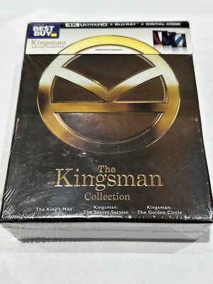 Kingsman 4k STEELBOOK 3 MOVIE COLLECTION