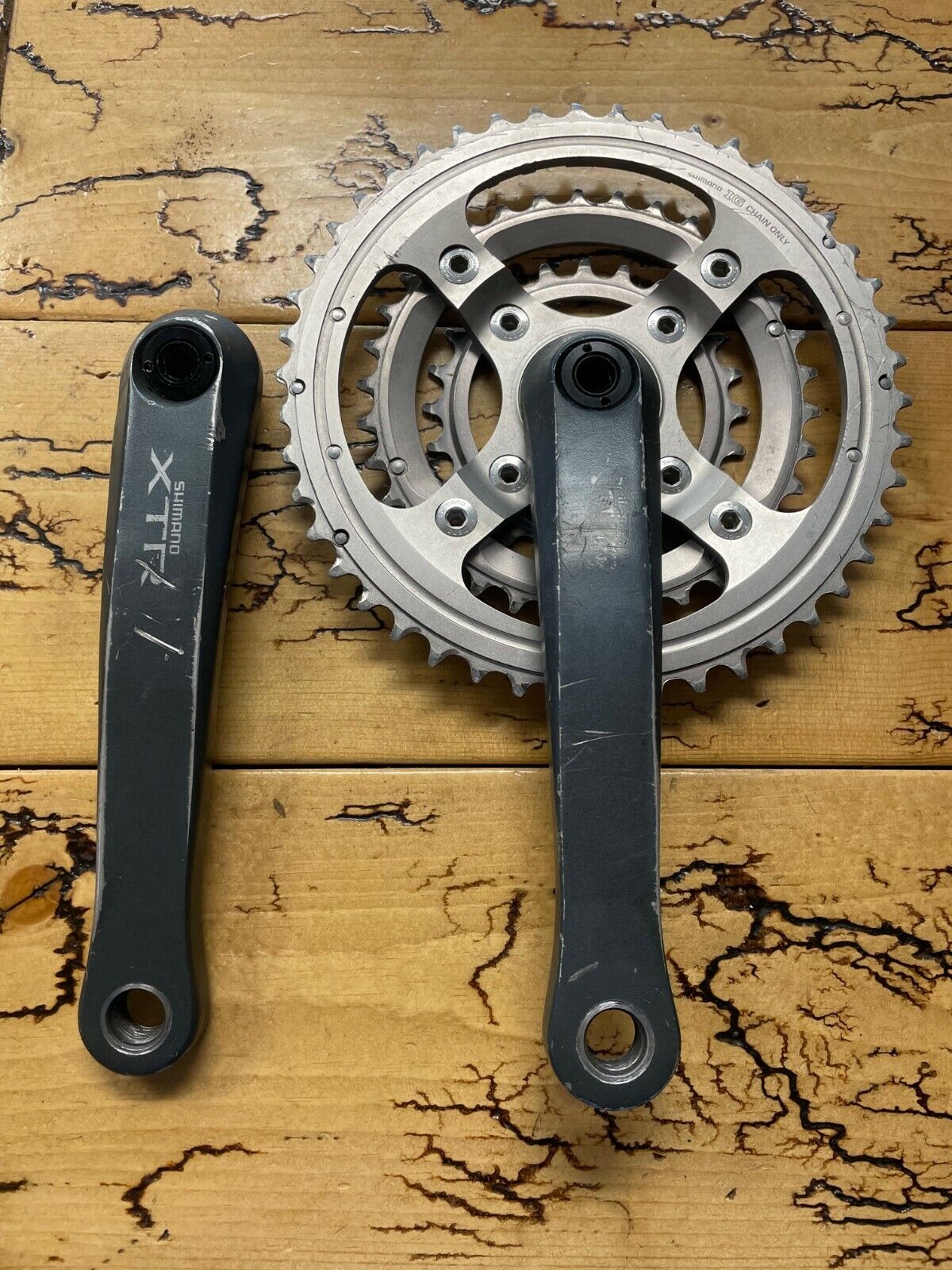 Shimano XTR FC-M950 Triple 46/34/24 175mm Crankset M950 | eBay Shimano XTR FC-M950 Triple 46/34/24 175mm Crankset M950 | eBay