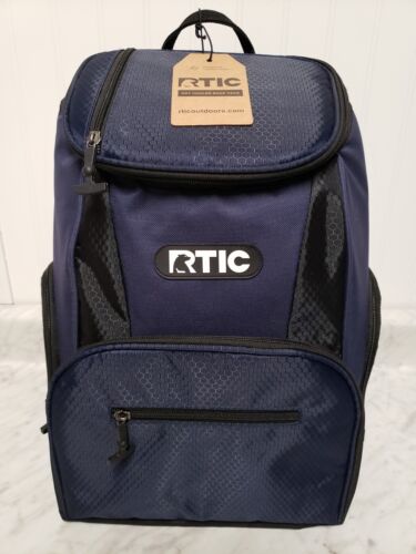 RTIC Day Cooler 15 Can Backpack, Navy, NWT