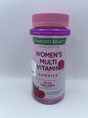 Nature's Bounty Optimal Women's Multivitamin 80 Gummies EXP 09/2024