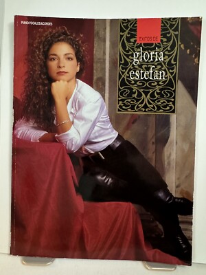 Exitos De Gloria Estefan, Spanish Language Edition, Songbook, 1990