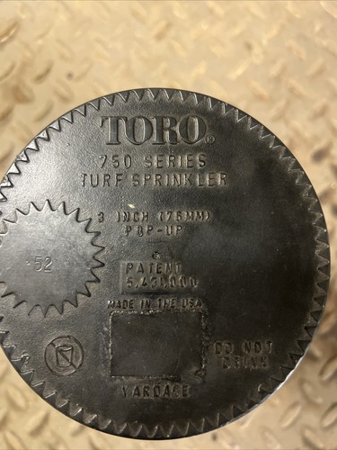 Toro 750 Series sprinkler internal drive assembly complete