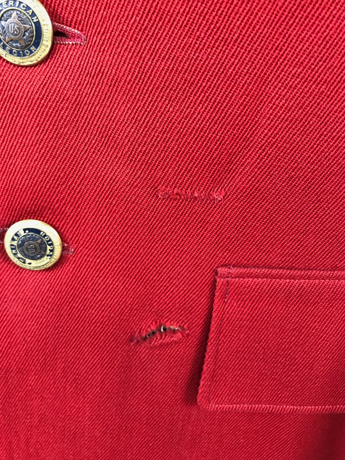 Vintage American Legion Moline Illinois Post 246 Uniform