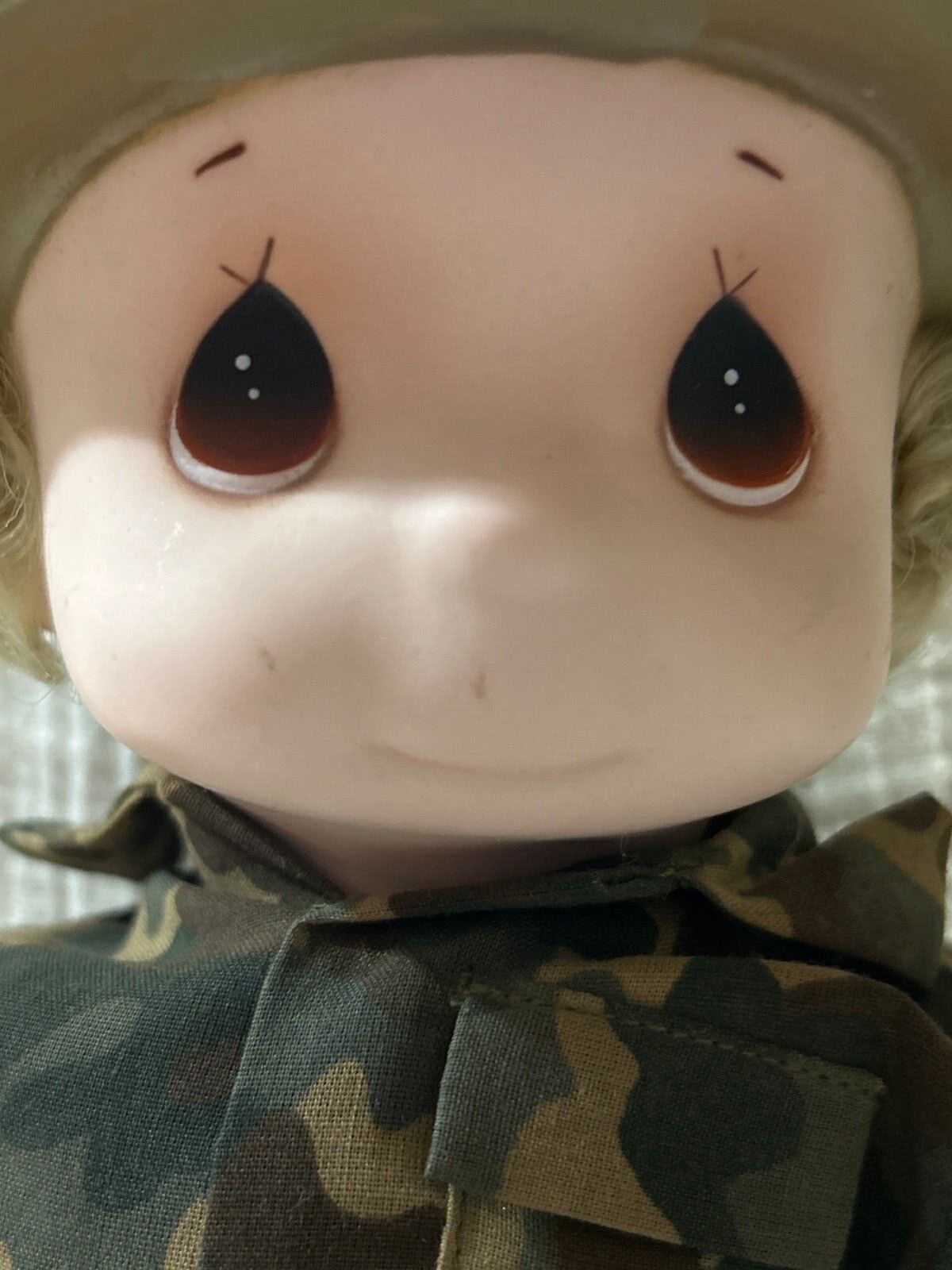 Precious Moments *I'm in the Lord's Army* Doll 15" with tag D003 Vintage