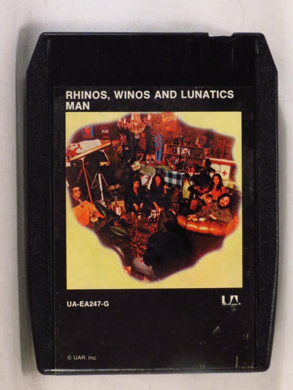MAN – Rhinos, Winos and Lunatics 1974 1st US 8-TR tape VG+ MAN – Rhinos, Winos and Lunatics 1974 1st US 8-TR tape VG+