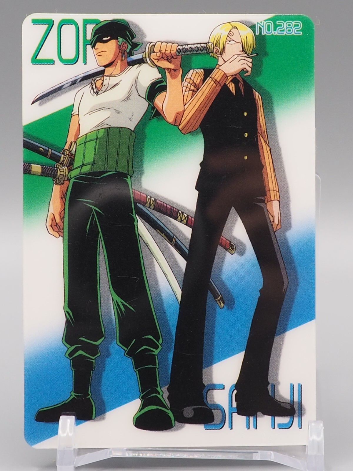 Roronoa Zoro Sanji One Piece Trading Card No.282 Bandai 2005