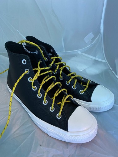 Converse Chuck Taylor All Star HI Mens Black-Bold Citron Converse Chuck Taylor All Star HI Mens Black-Bold Citron