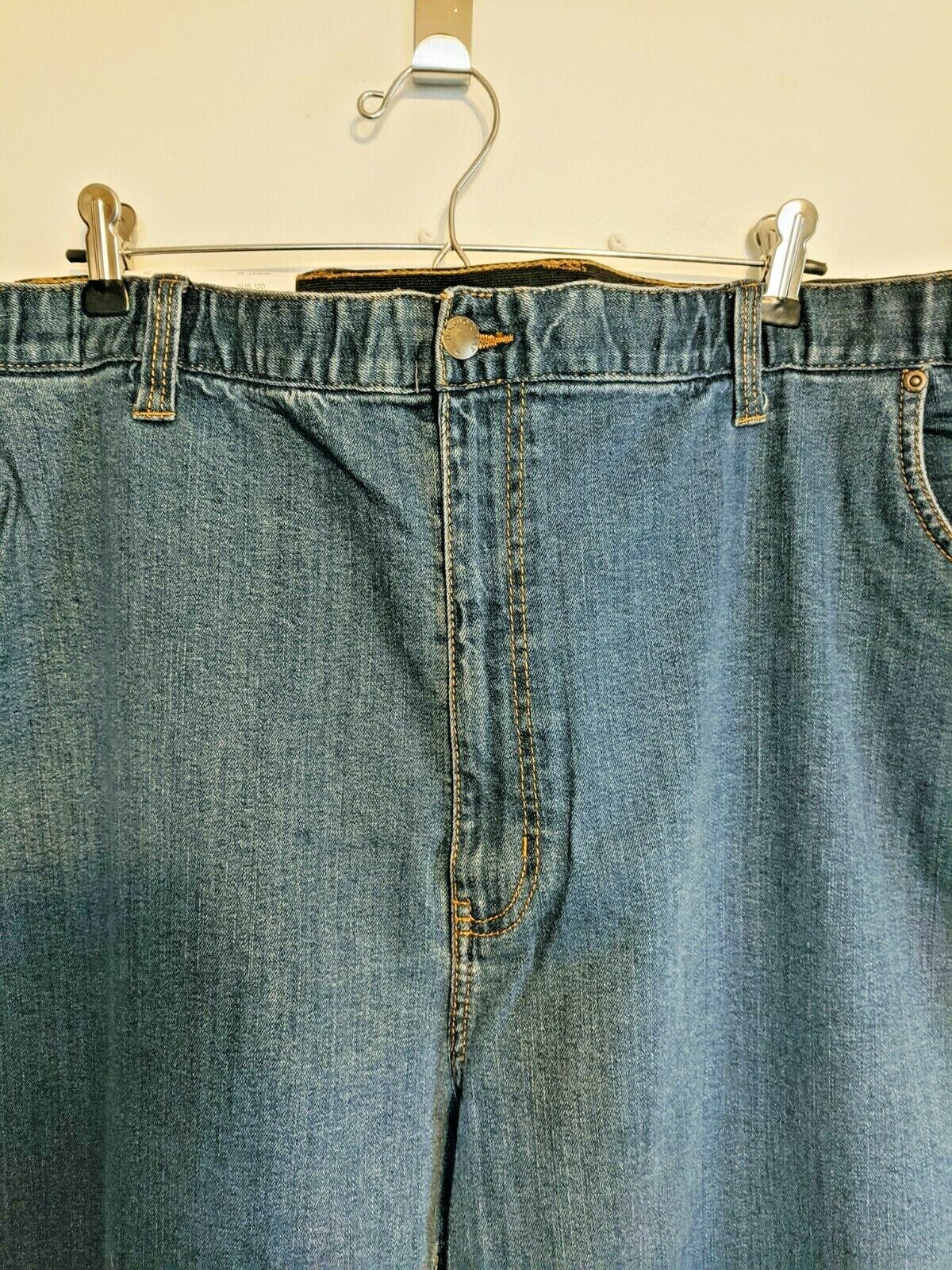 Harbor Bay Men's Stretch Blue Denim 