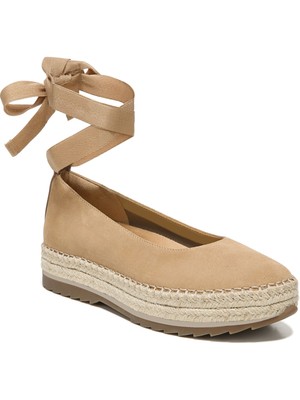 Женские эспадрильи NATURALIZER Womens Brown Tie Impress на платформе без шнуровки 8,5 М
