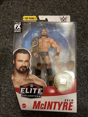 Mattel WWE Top Pick Elite Drew McIntyre Action Figure With Belt