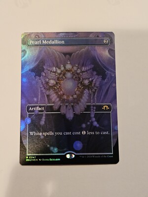 Pearl Medallion (Borderless) Modern Horizons 3 Foil
