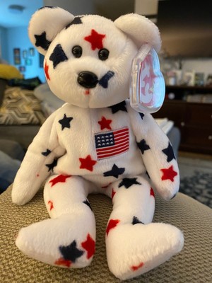 Ty Beanie Babies Glory the Bear Plush Toy