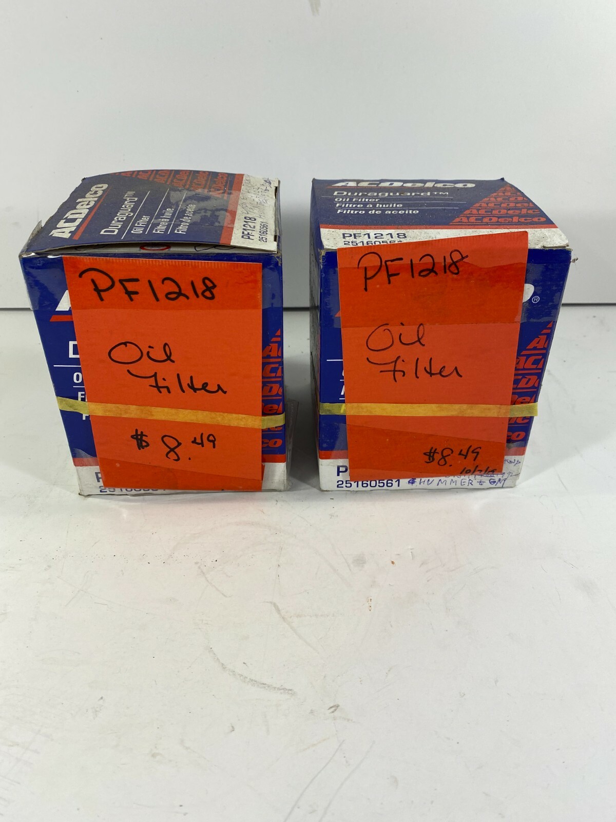 Set 2 PF1218 AC Delco Duragard Oil Filters | eBay