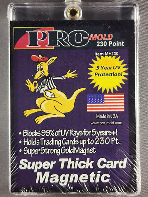 1x Pro Mold MH230 Original 230pt Magnetic Card Holder One Touch  -Made in USA!