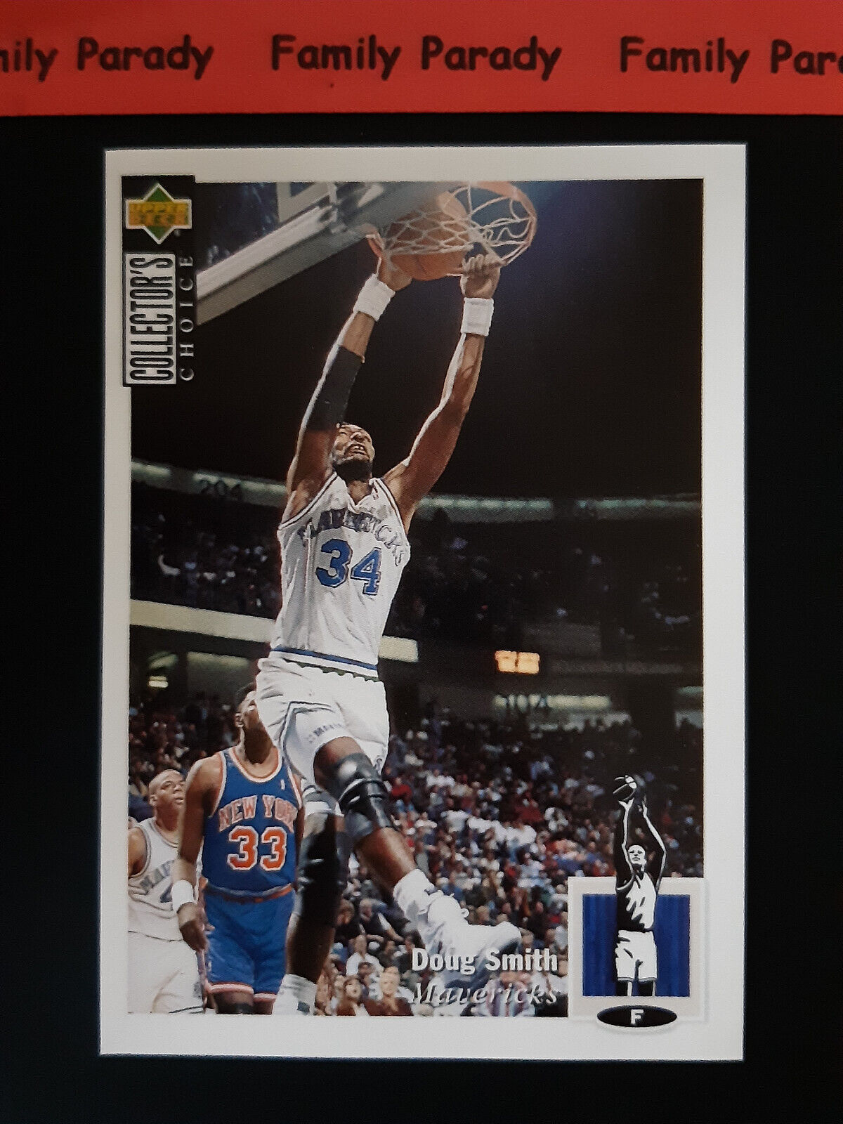 Upper Deck NBA Basketball 95-96 Stickers Doug Smith 62 Upper Deck NBA Basketball 95-96 Stickers Doug Smith 62
