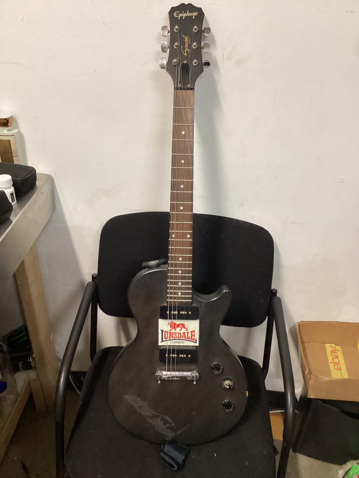 (美品) Epiphone Les Paul ブラック色 Used Epiphone LES PAUL BLACK BEAUTY ELECTRIC GUITAR LP Type