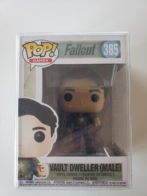 Funko POP! Games: Fallout Vault Dweller (Male) #385 Pop Vinyl With P/P