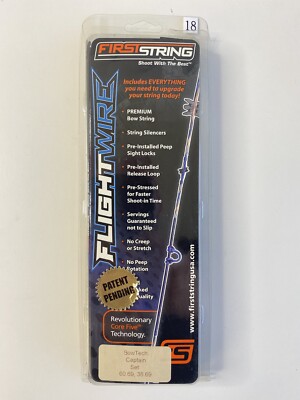 First String Flightwire Bow String BowTech Captain Set: 60.69, 38.69