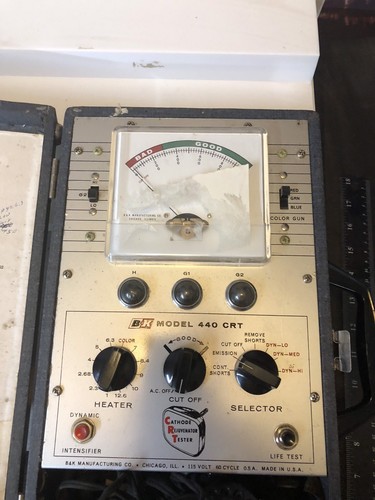 B&K Model 440 CRT Tester & Rejuvenator