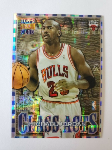 96-97 Stadium Club Class Acts Atomic Refractor Michael