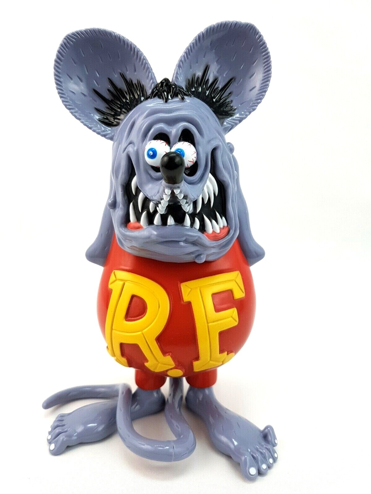 Rat Fink Super Vinyl Collectible Gray Version Made In Japan Rat Fink Super Vinyl Collectible Gray Version Made In Japan